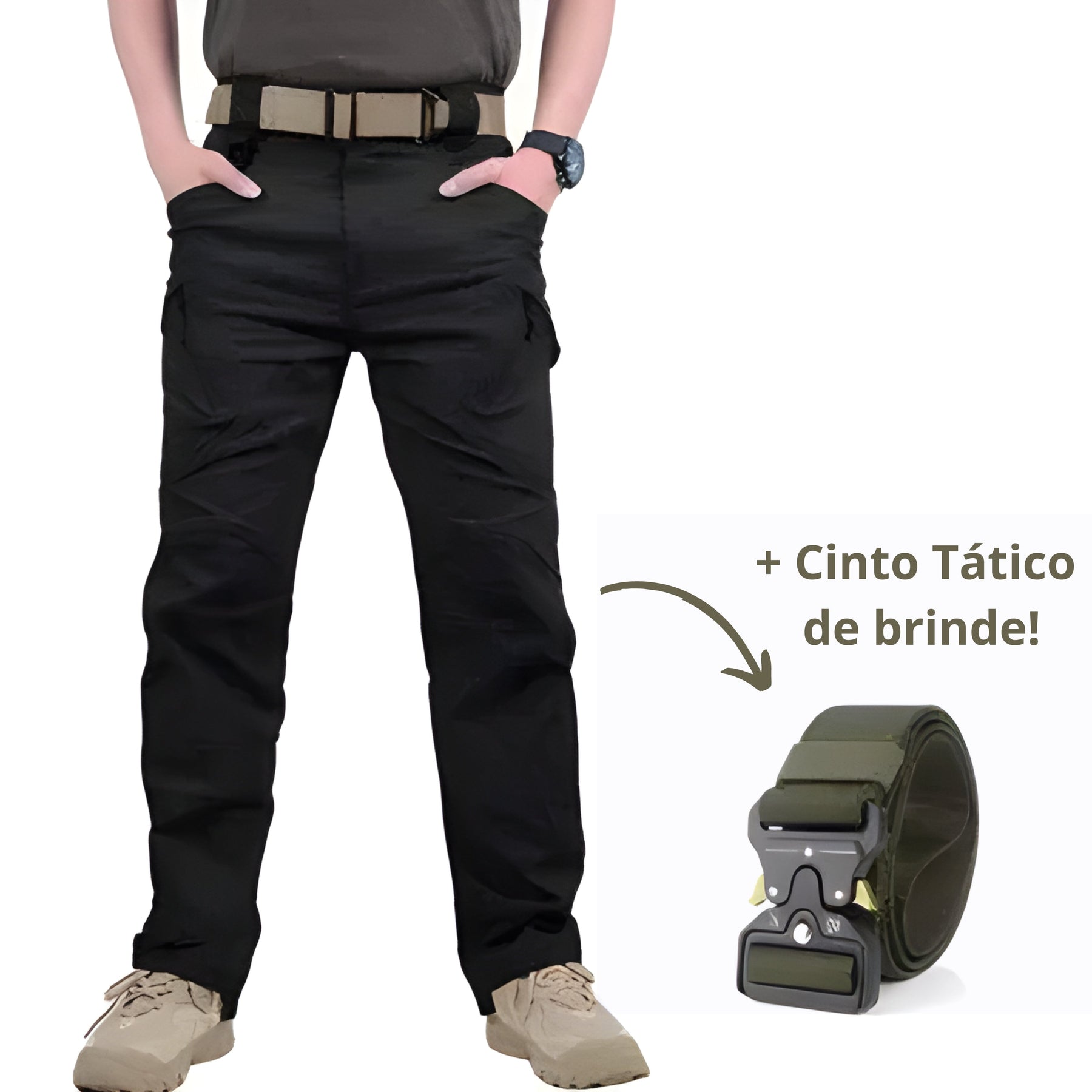 Calça Performance - IronForce® + Cinto de Brinde