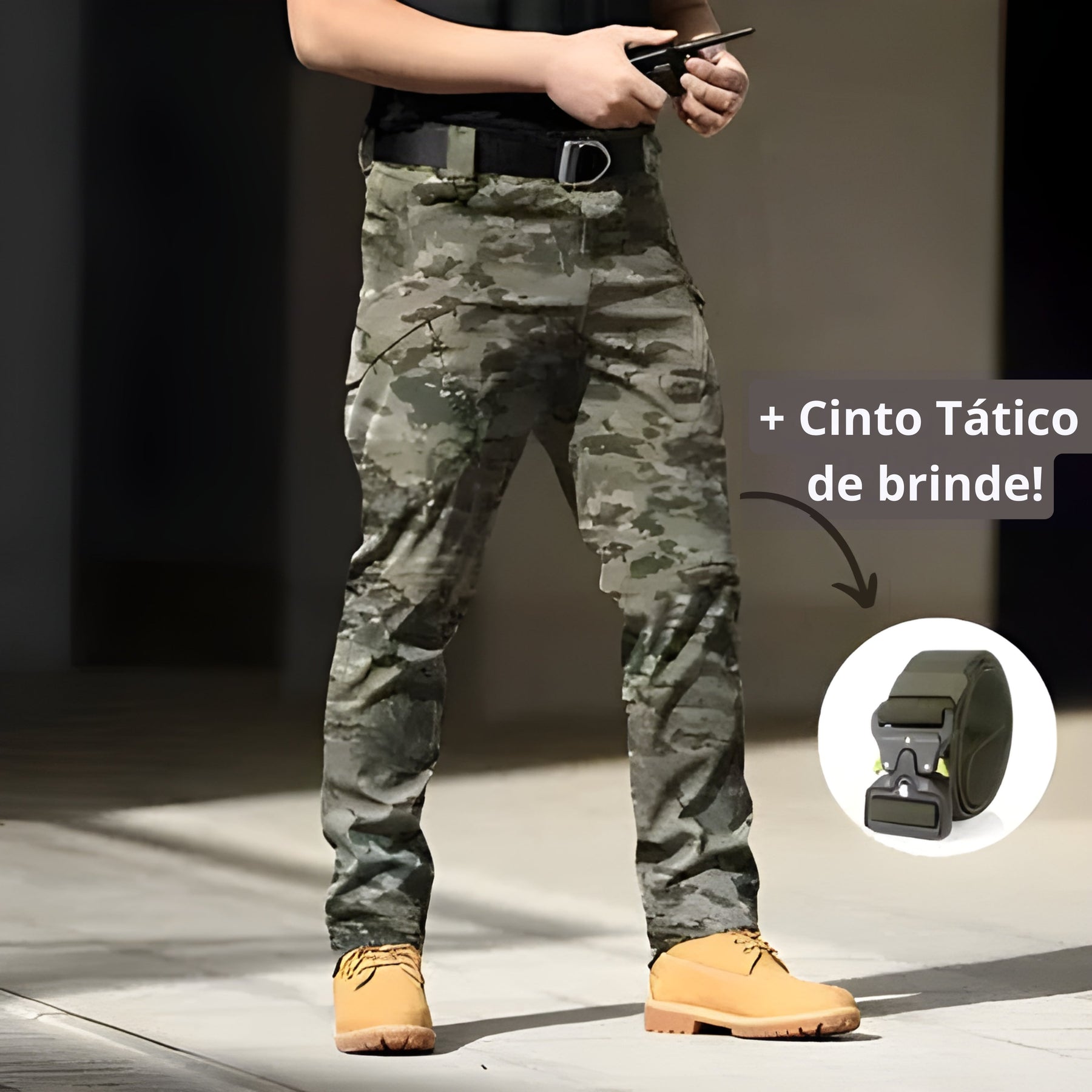 Calça Performance - IronForce® + Cinto de Brinde