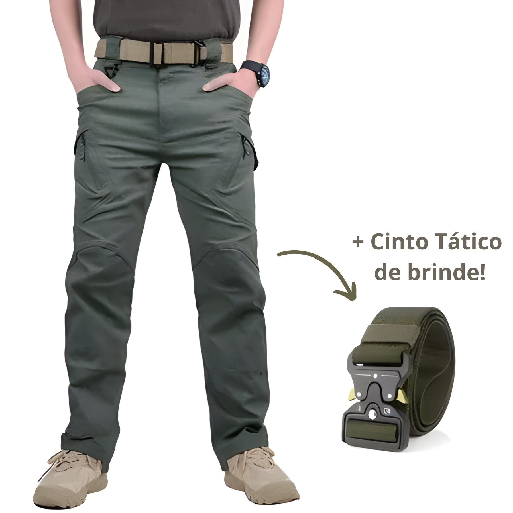 Calça Performance - IronForce® + Cinto de Brinde